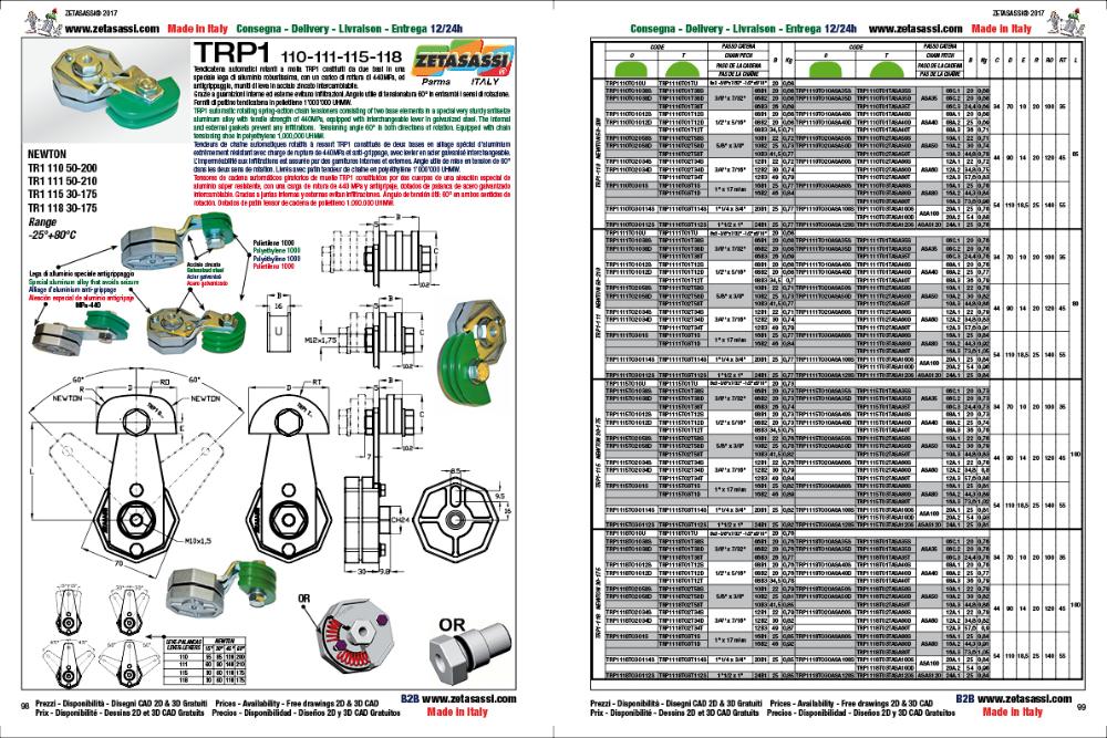 ROTARY DRIVE CHAIN TENSIONER